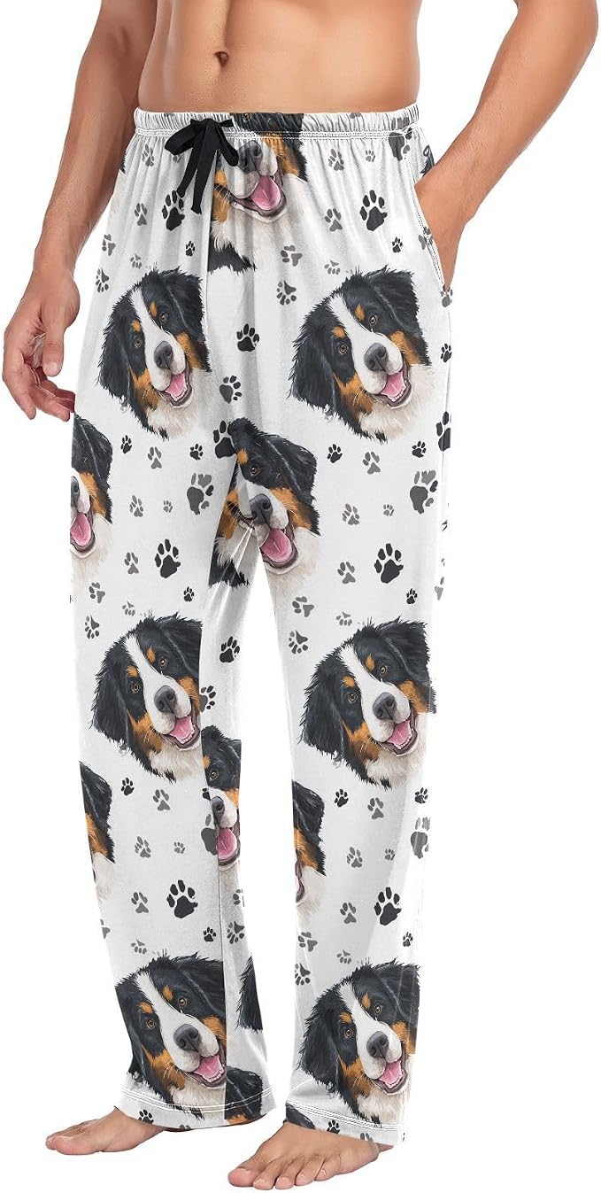 Bernese Mountain Dog Men's Pajama Bottoms