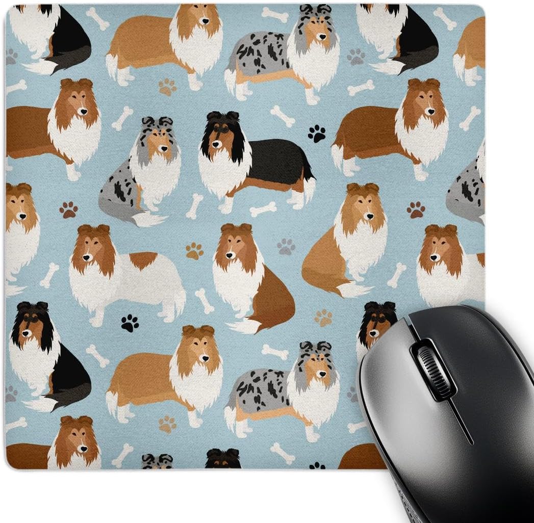 Rough Collie Dog Moue Pad