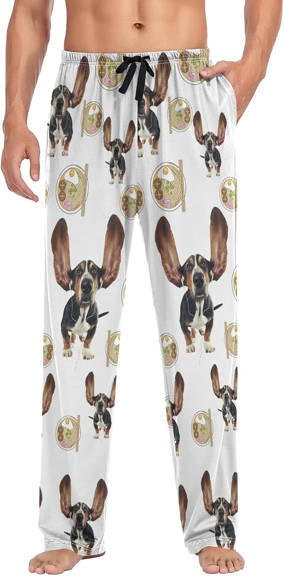 Basset Hound Men's Pajama Pants