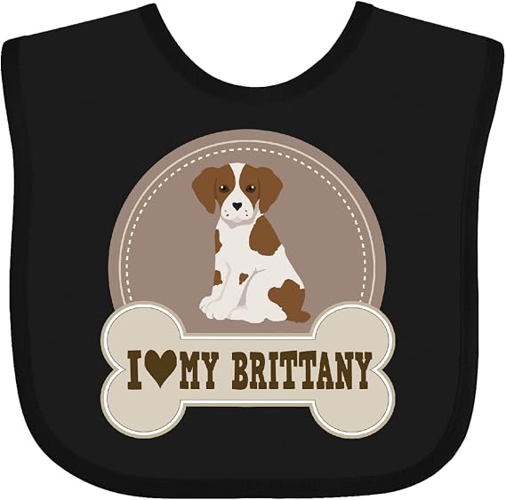 Brittany Spaniel Puppy Baby Bib