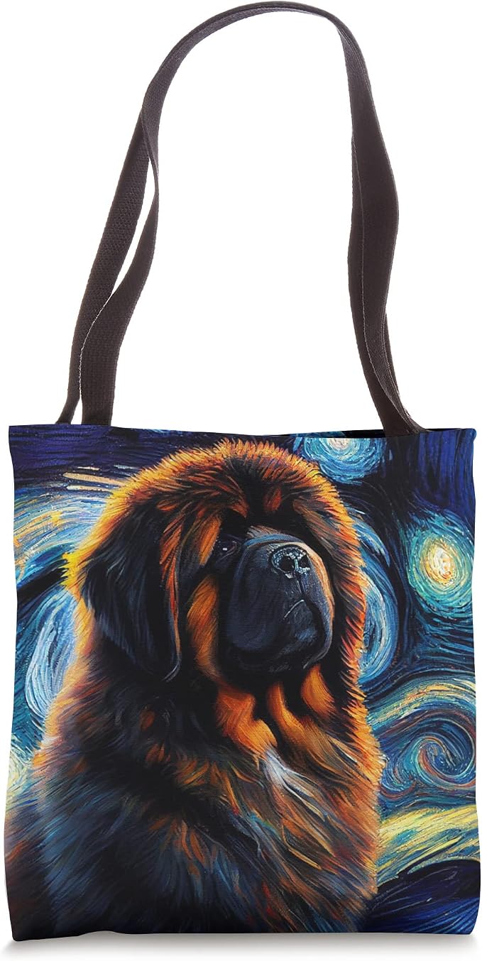 Tibetan Mastiff Dog Tote Bag