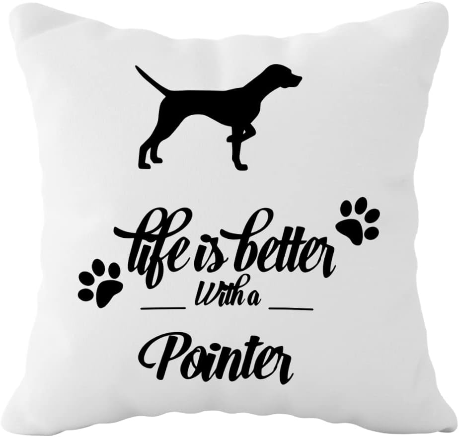 Pointer Dog Pillow