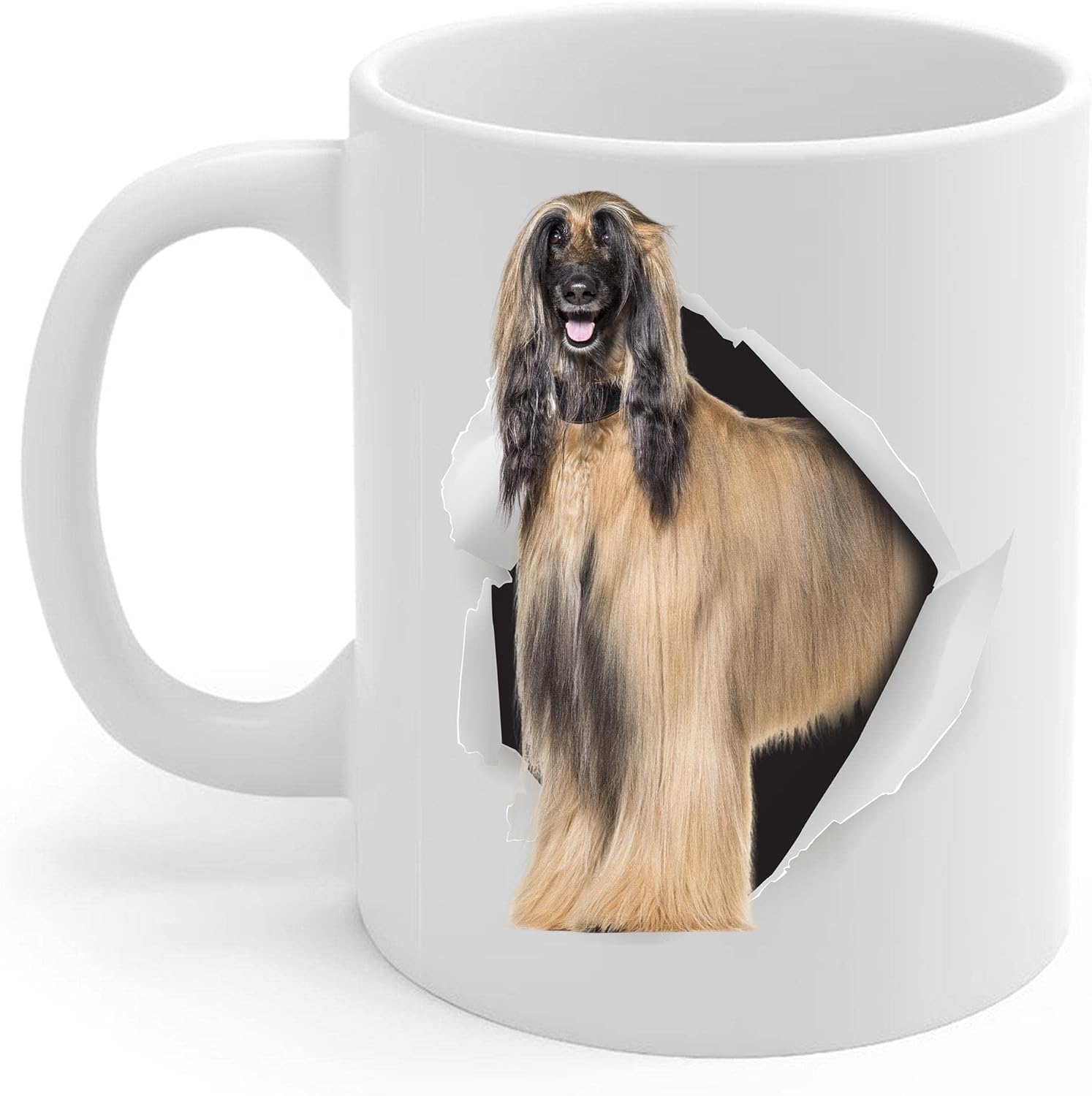 Sable Afghan Hound  Coffee Mug