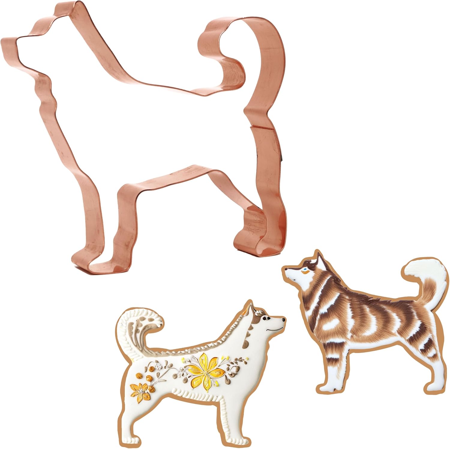 Alaskan Malamute Cookie Cutter 4.5 Inch Handcrafted in USA