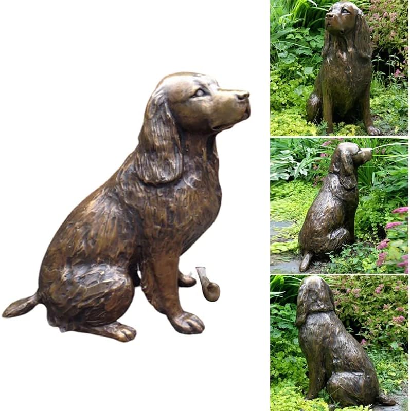 Springer Spaniel Dog Garden Statue