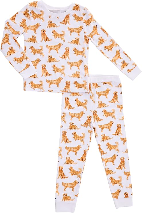 Golden Retriever Dog Toddler Pajama Set