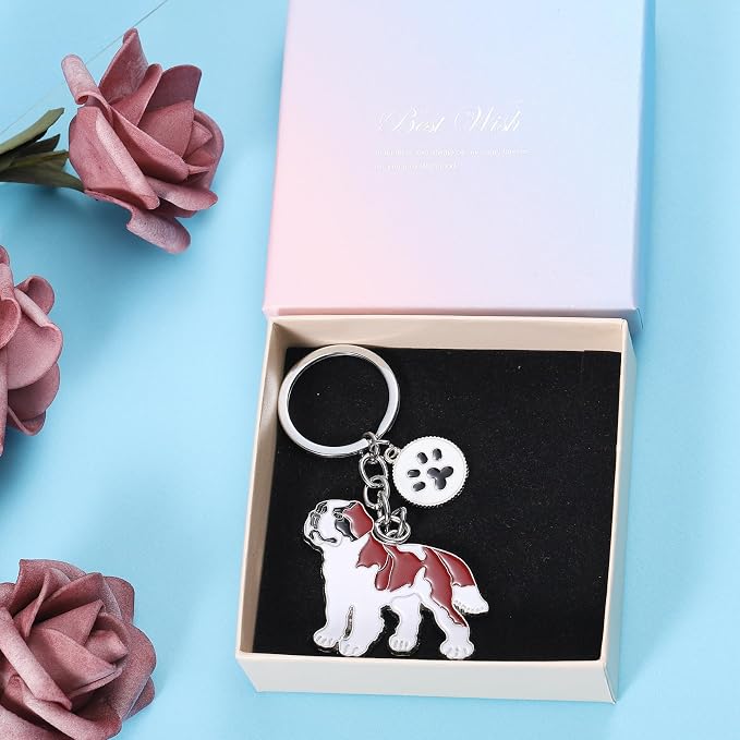 St Bernard Keychain