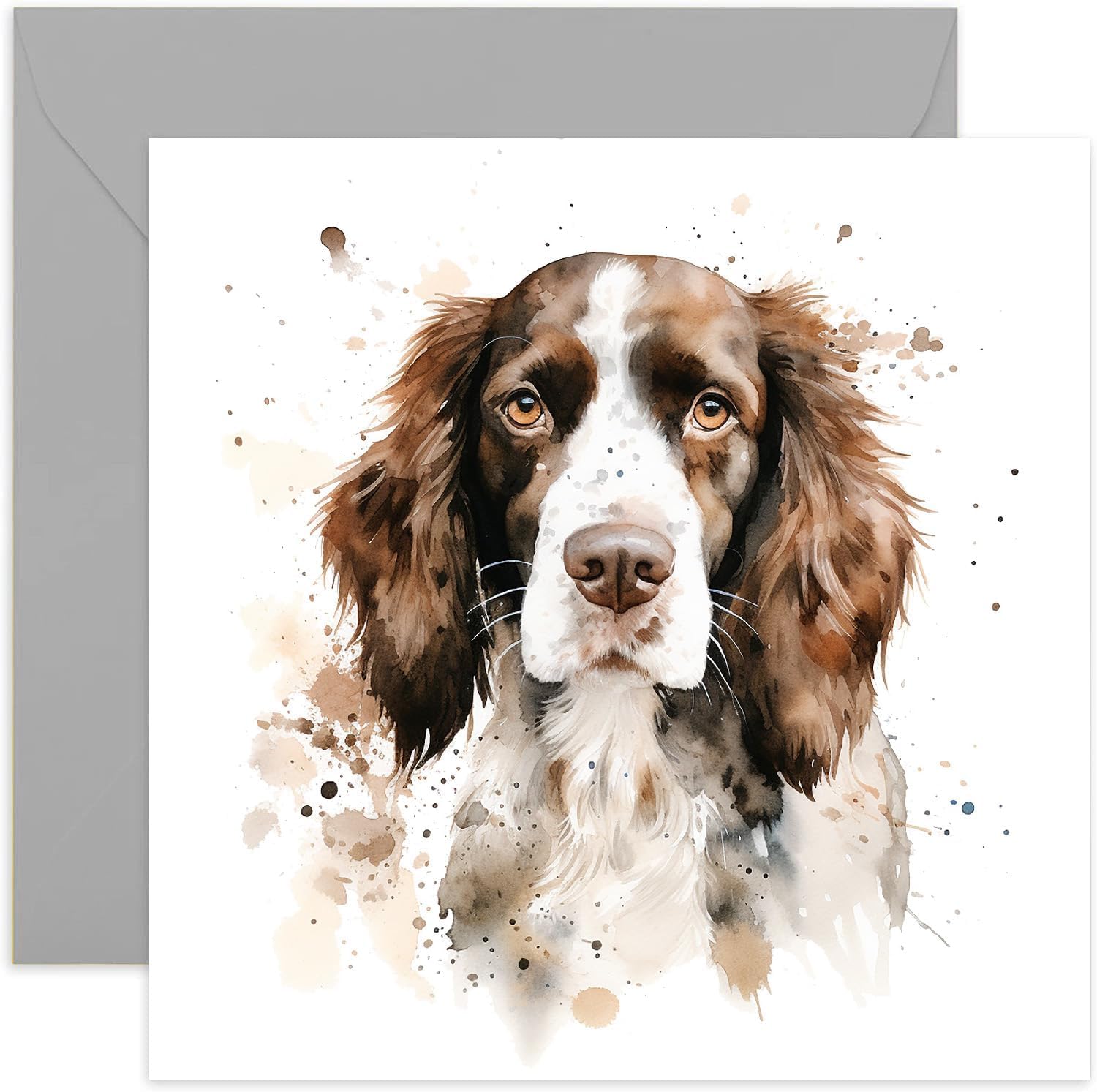 Springer Spaniel Dog Card