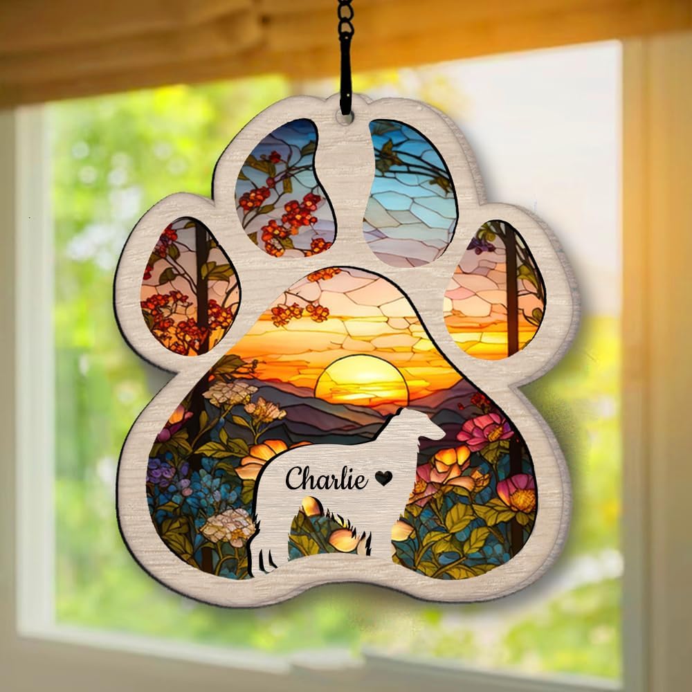 Borzoi Suncatcher