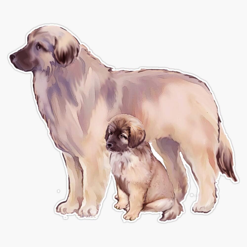 Leonberger Vinyl Magnet