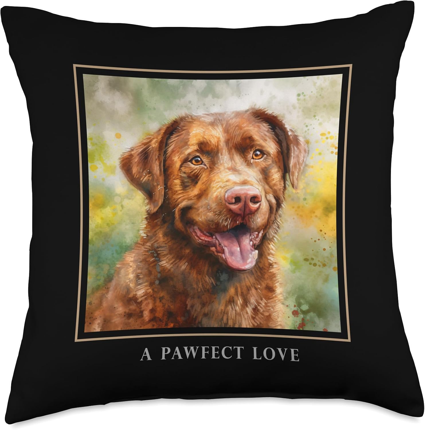 Chesapeake Bay Retriever Dog Throw Pillow