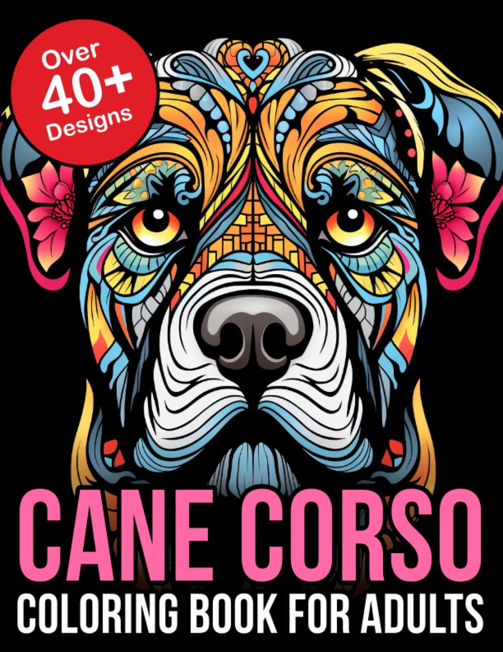 Cane Corso Dog Coloring Book
