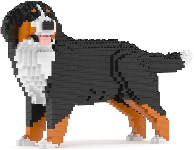 Bernese Mountain Dog  Plastic Building Blocks