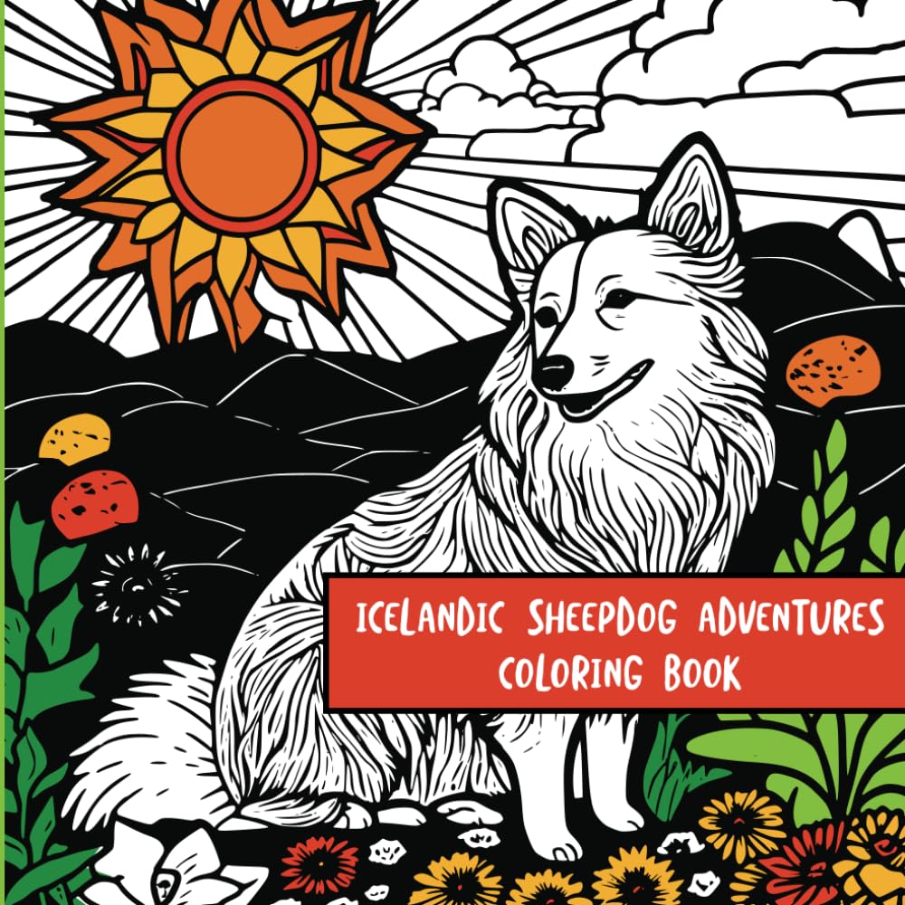 celandic Sheepdog Coloring Book