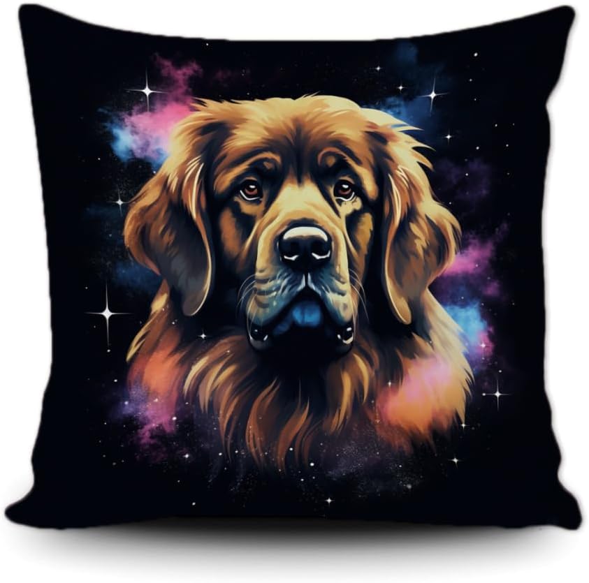 Leonberger Throw Pillow