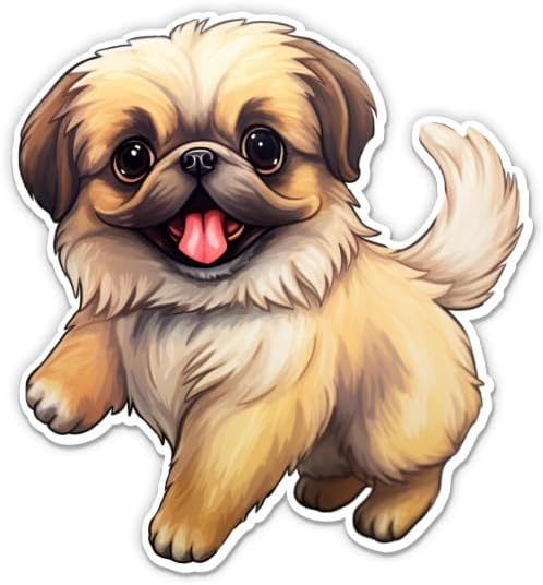 Pekingese Vinyl Decal