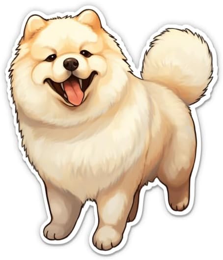 Chow Dog Vinyl Sticker