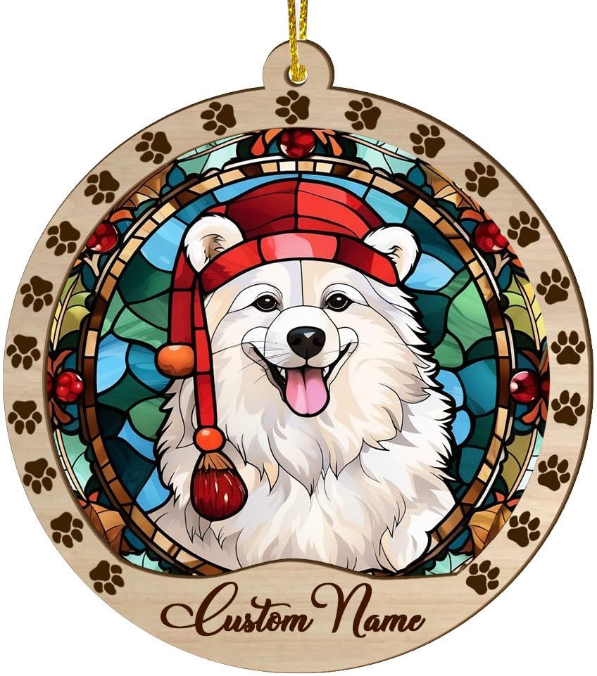 American Eskimo Suncatcher