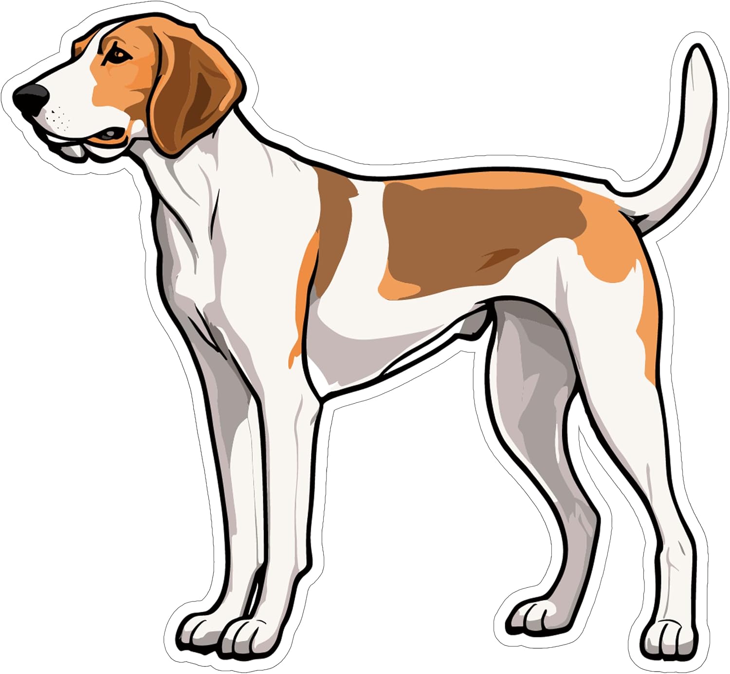 Foxhound Waterproof Decal