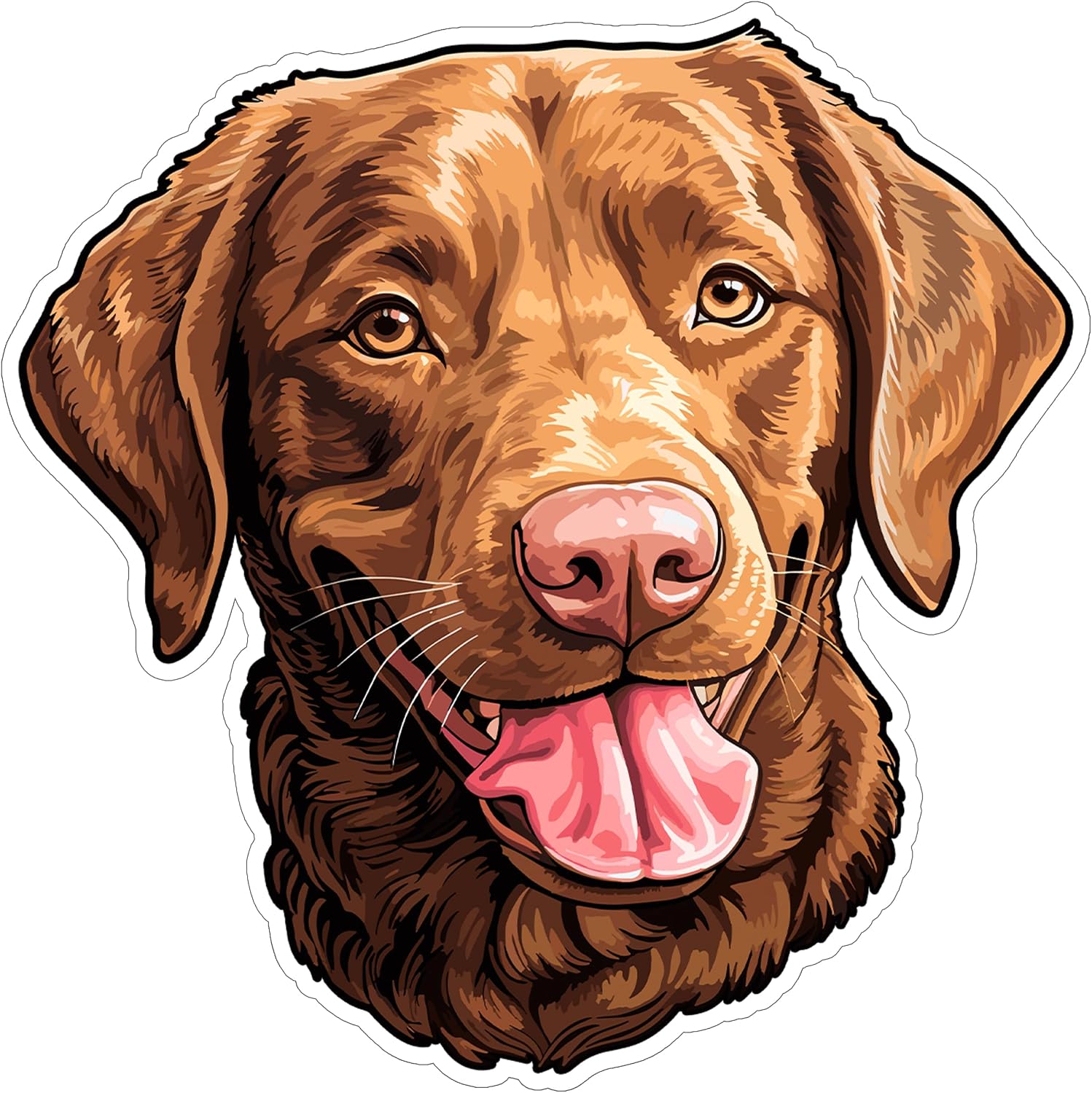 Chesapeake Bay Retriever Dog Decal