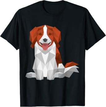Mosaic Kooikerhondje Dog T-Shirt