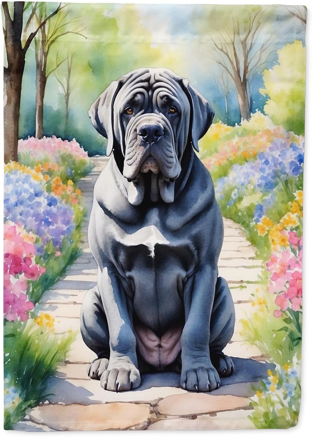Neopolitan Mastiff Dog Garden Flag