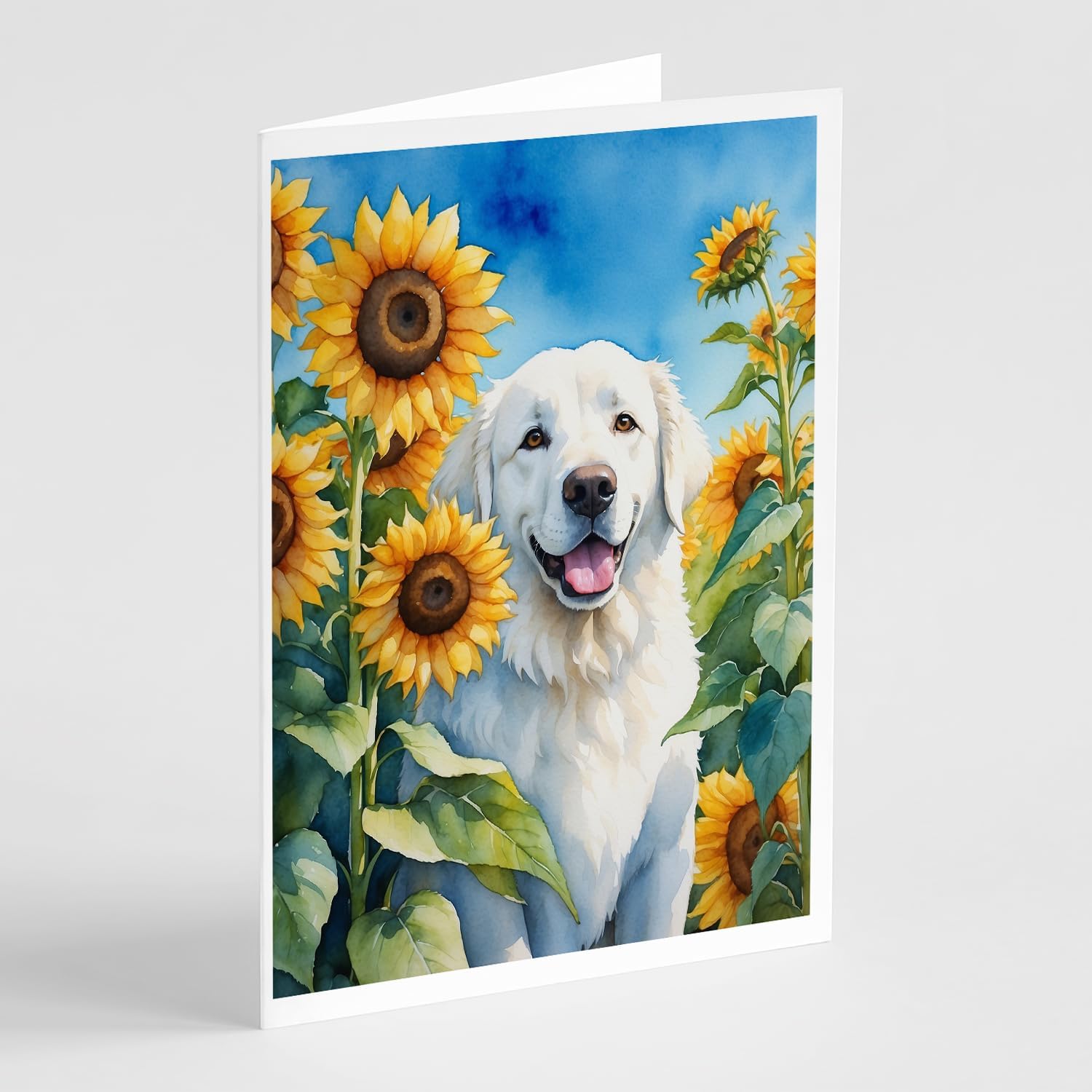 Hungarian Kuvasz Dog Greeting Cards