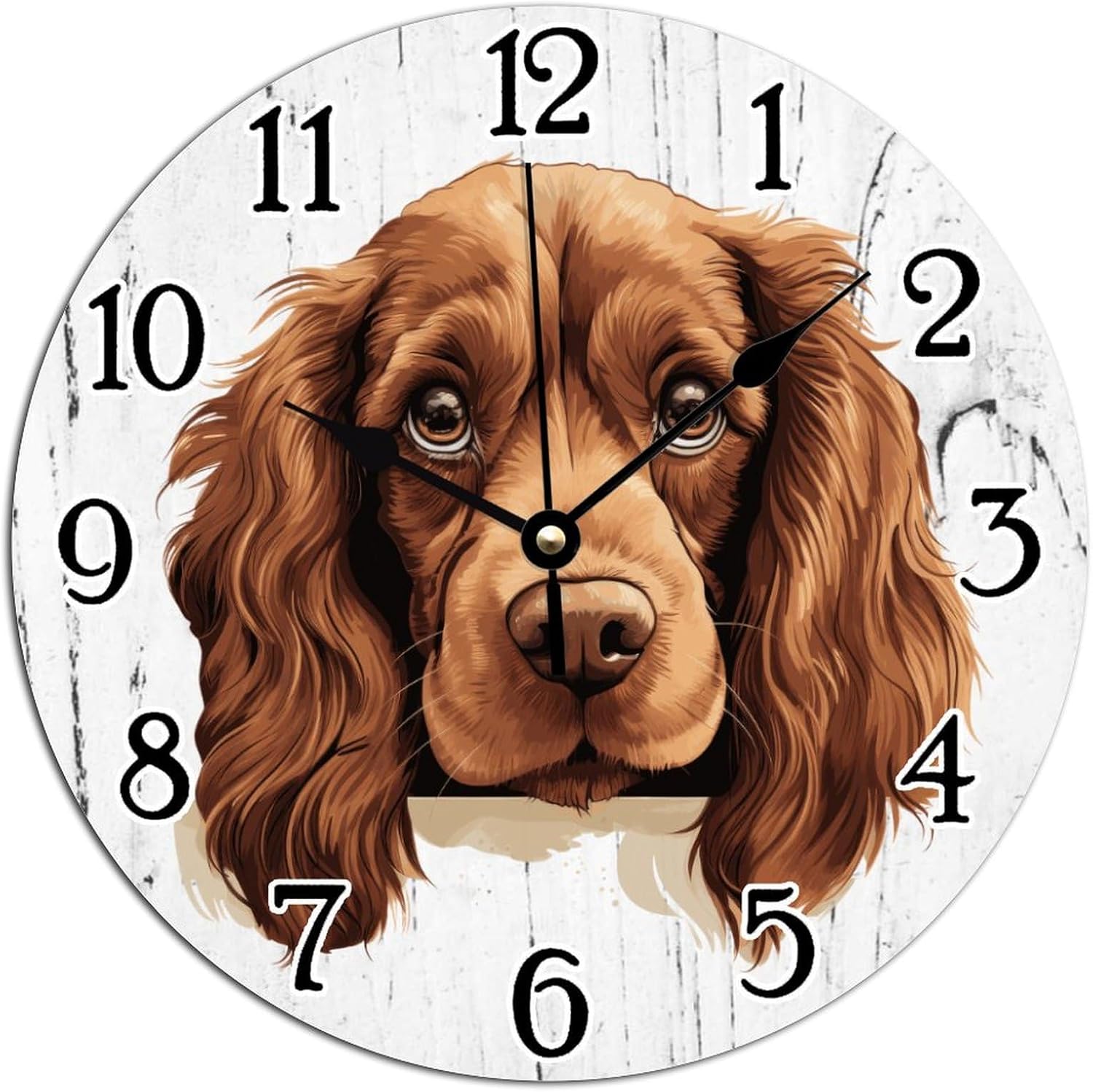 Sussex Spaniel Dog Wall Clock