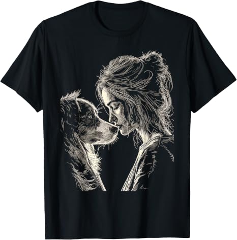 Australian Shepherd Dog Mom Aussie Lover Mother's Day T-Shirt