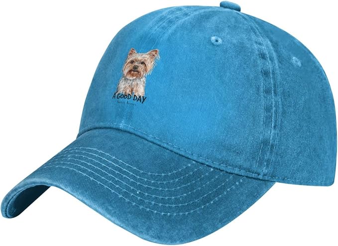 York Terrier Dog Baseball Hat