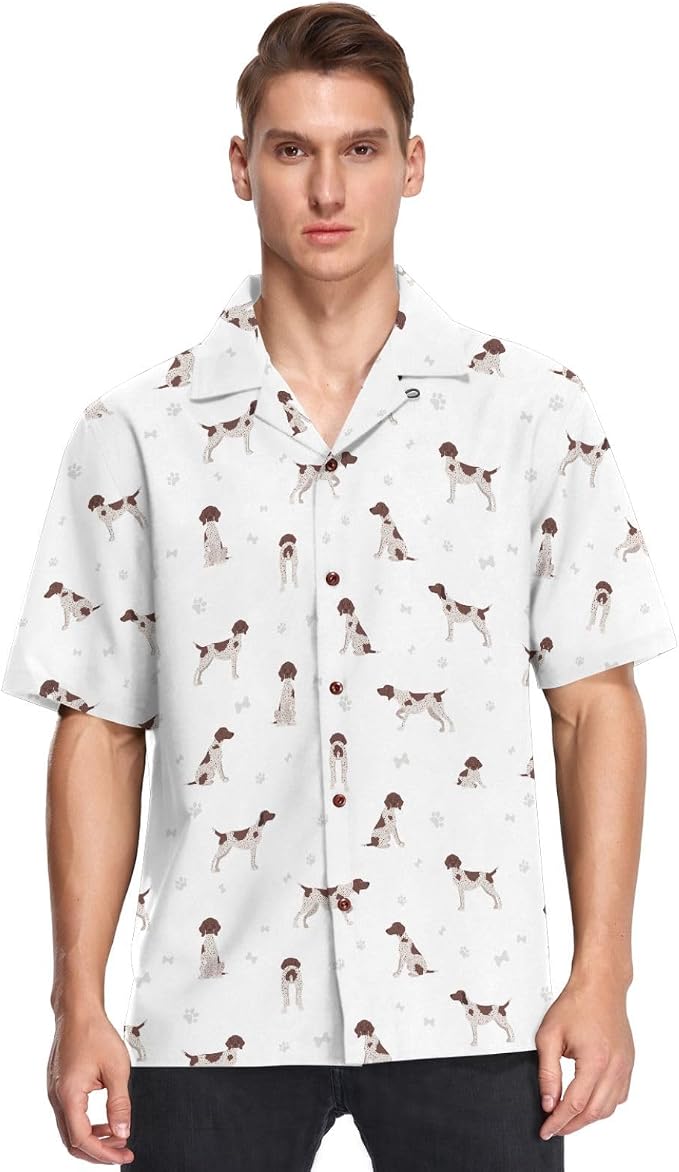 German Short Haired Pointer Dog Mens Shirt