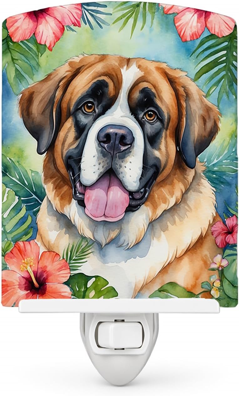 St Bernard Dog Night Light