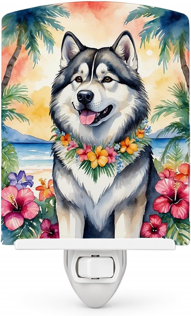 Siberian Husky Dog Night Light