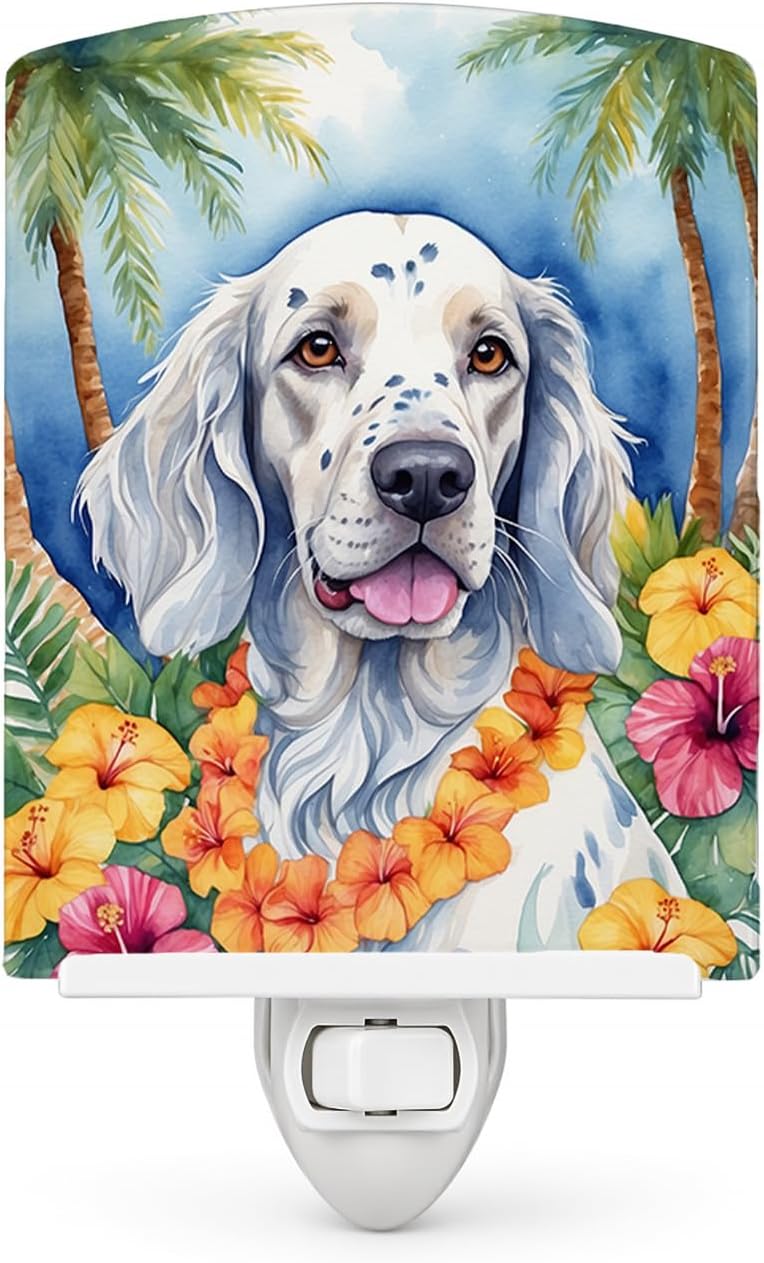 English Setter Dog Night Light