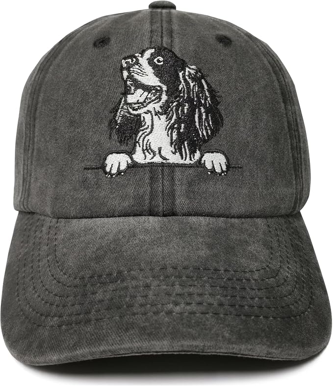 Springer Spaniel Dog Baseball Hat