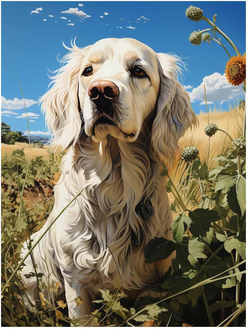 Clumber Spaniel Dog Poster