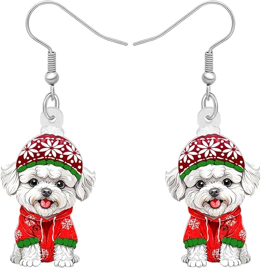 Bichon Frise Earrings