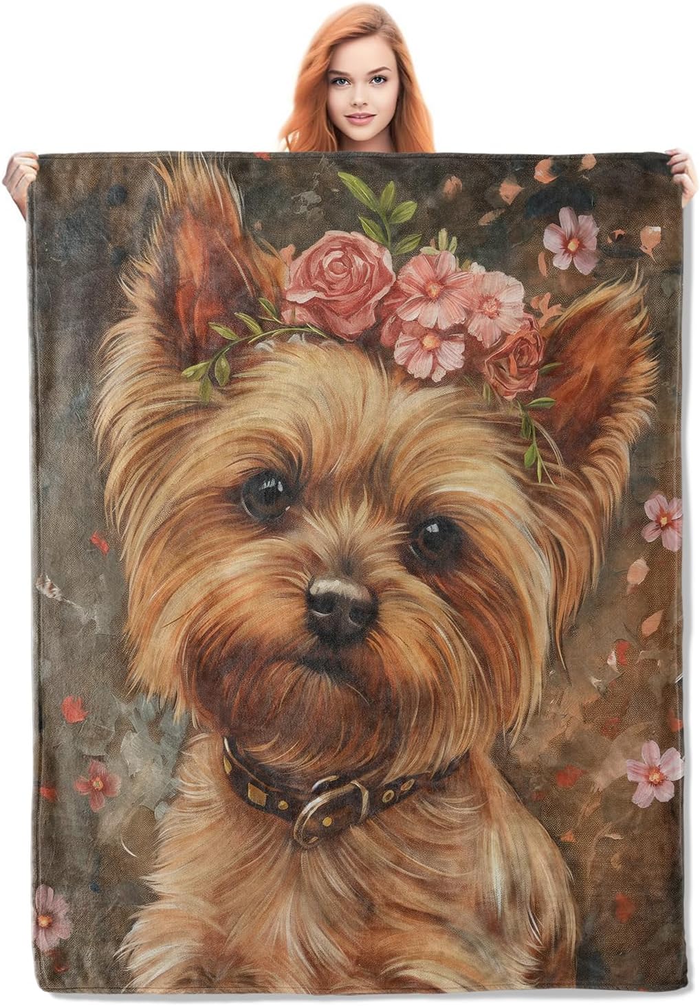 Yorkie Lightweight Blanket