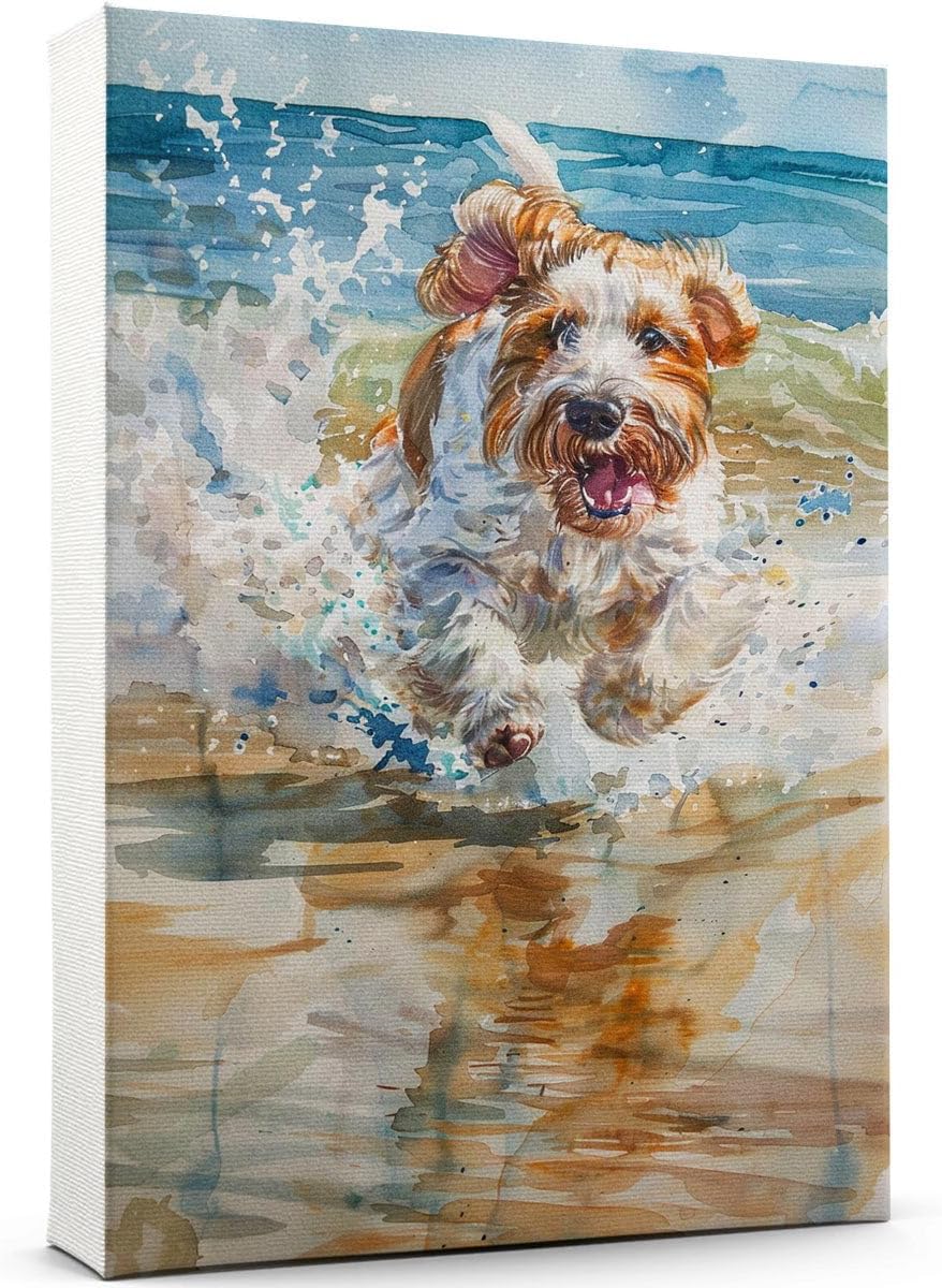 Grand Basset Griffon Vendeen Dog Canvas Wall Art