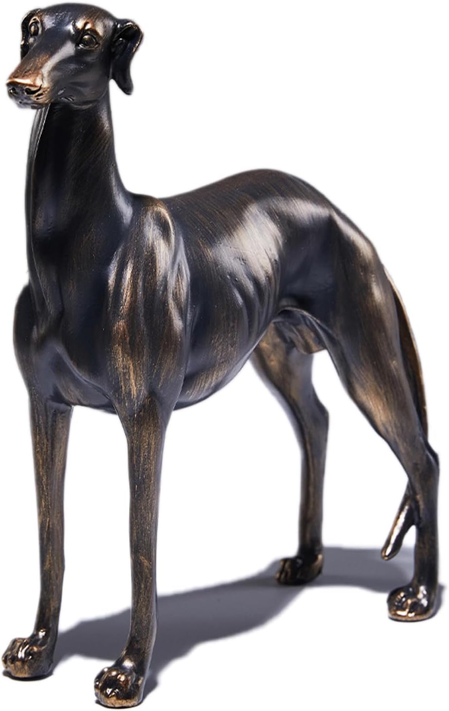 Bronze Greyhound Dog Statue