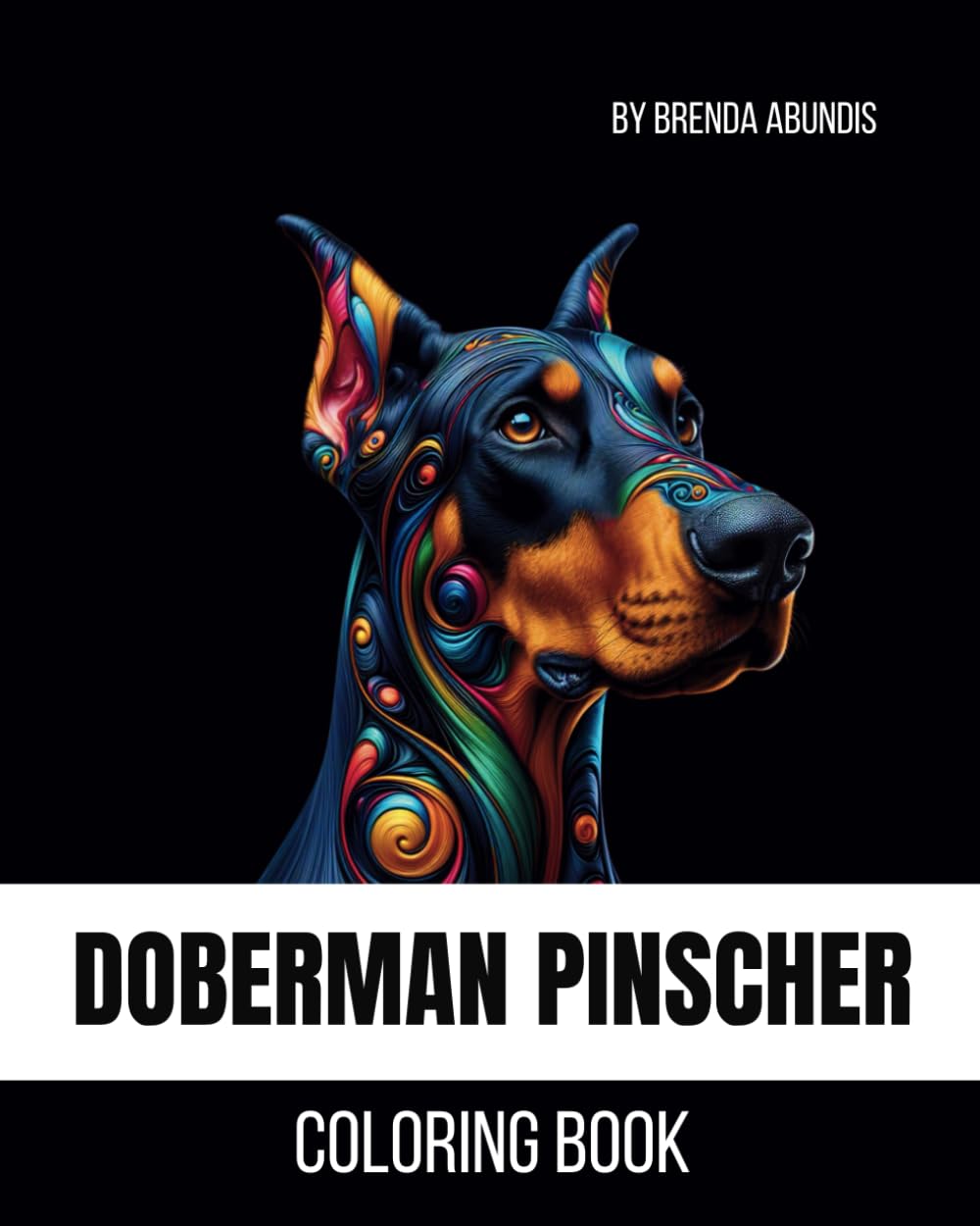 Doberman Pinscher Dog Coloring Book