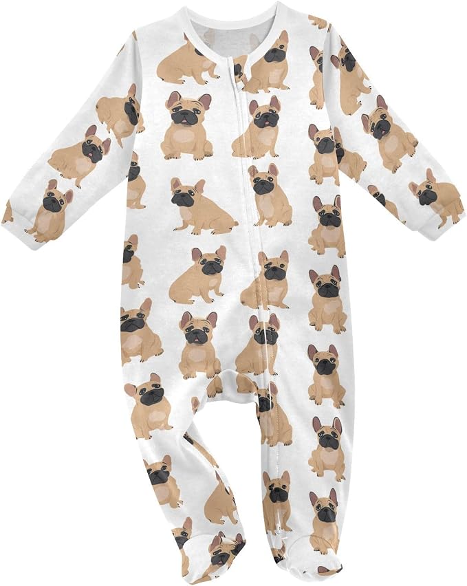 Pug Dog Baby Pajamas