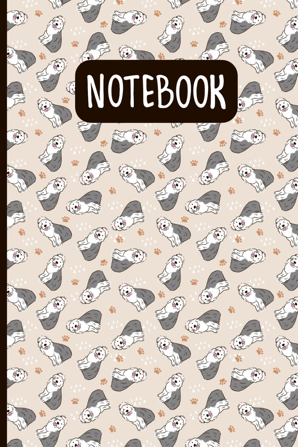 Old English Sheepdog Notebook