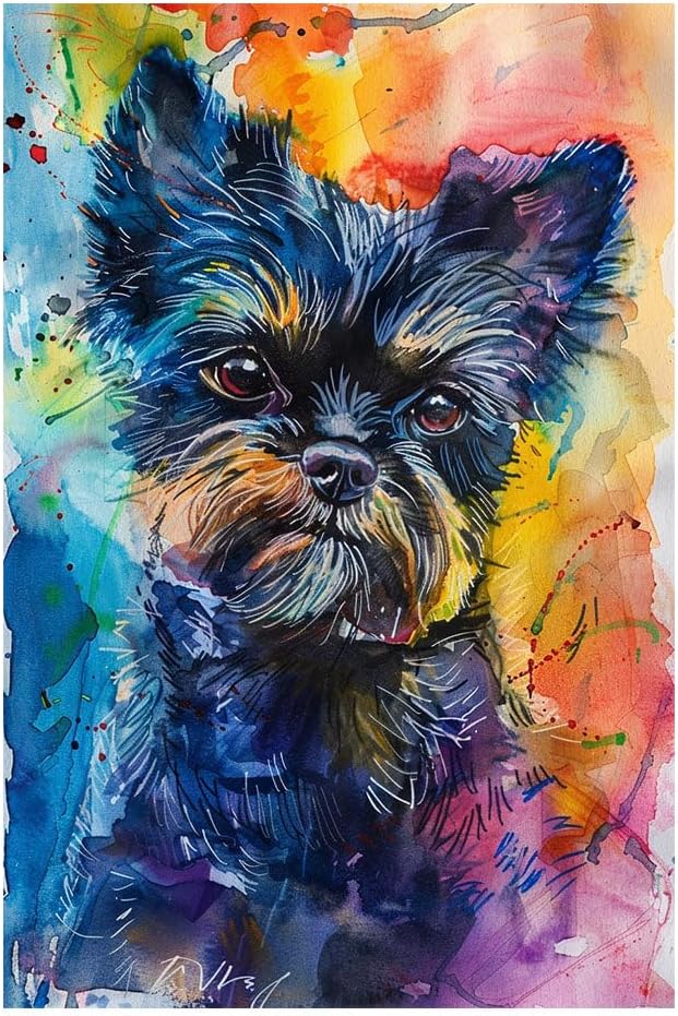 Affenpinscher Dog Picture Canvas