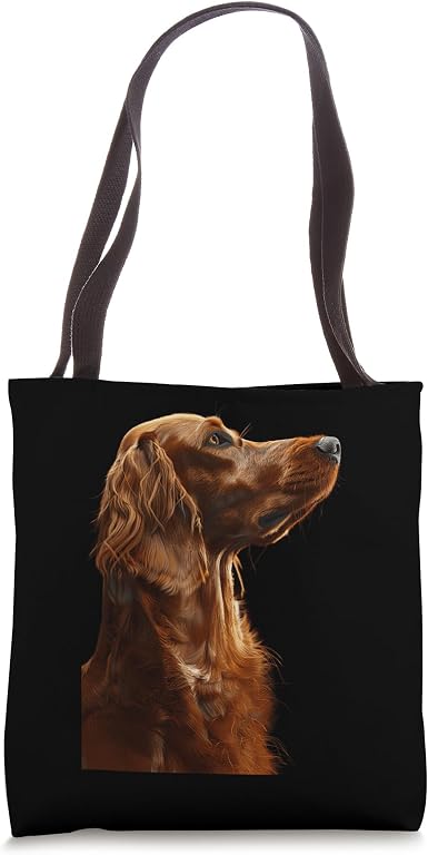 Irish Setter Dog Tote Bag