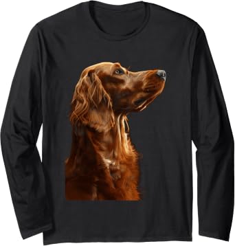 Irish Setter Long Sleeve Dog T-Shirt
