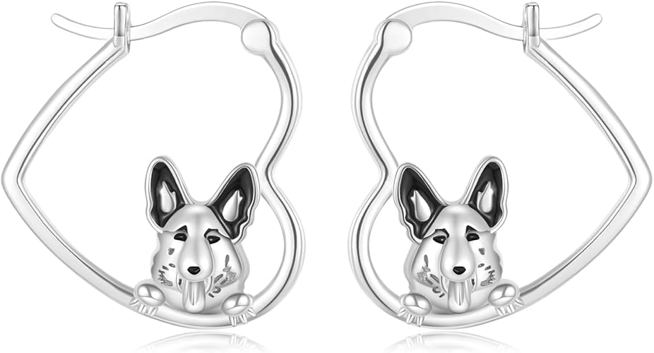 Shiloh Shepherd Dog Earrings