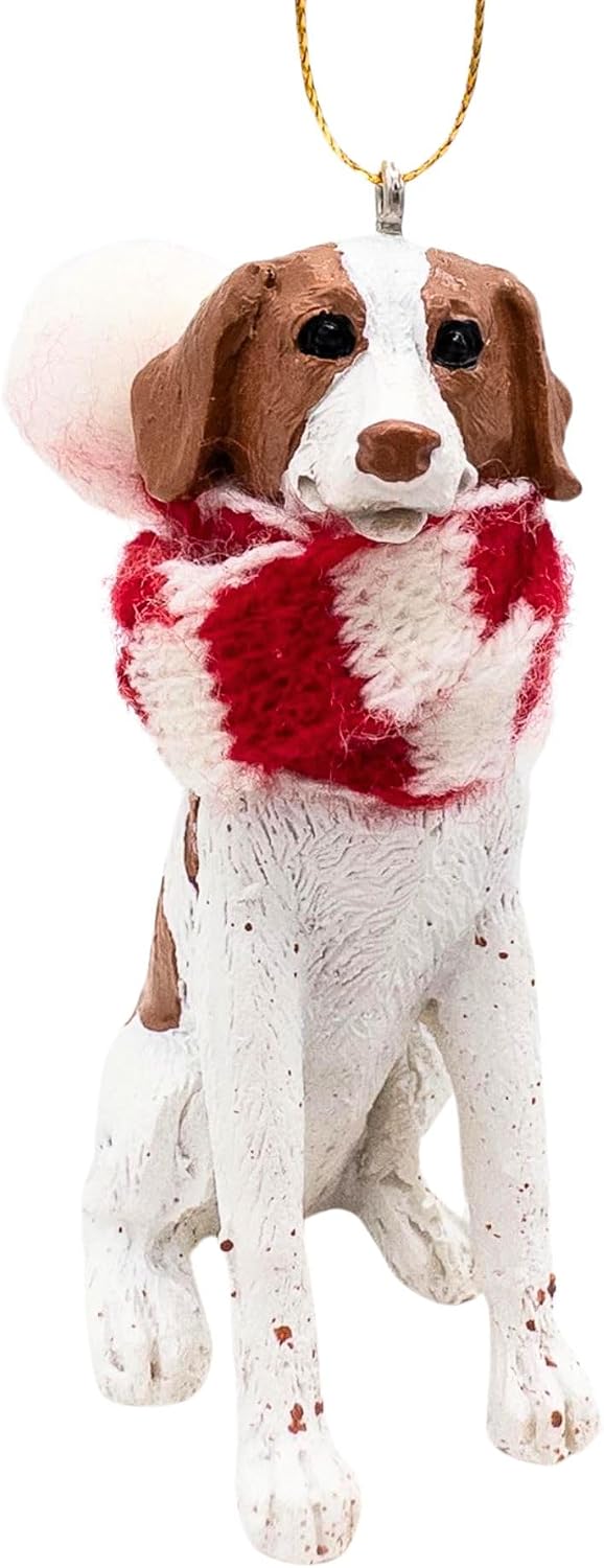 Brittany Spaniel Dog Ornament