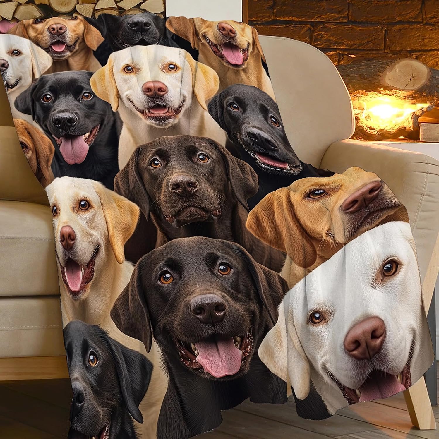 Labrador Retriever Dog Blanket