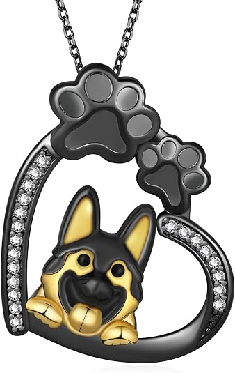 German Shepherd Dog Necklace